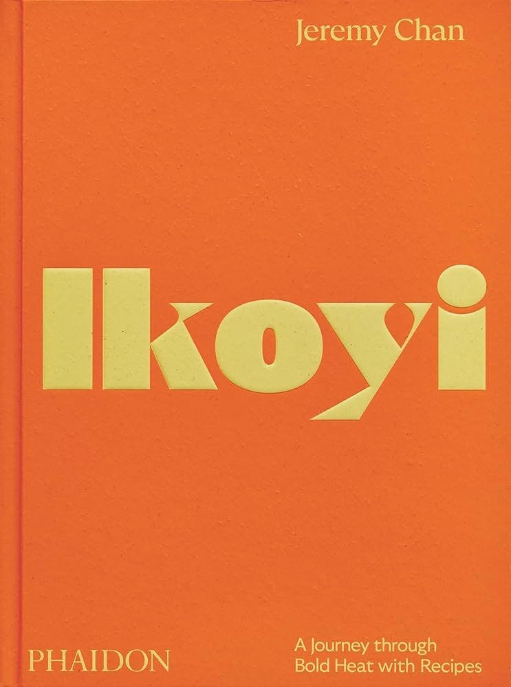 La copertina del libro “Ikoyi - A Journey Through Bolt Heat with Recipes”, edito da Phaidon (Foto di Irina Boersma e Maureen Evans / Courtesy Phaidon )