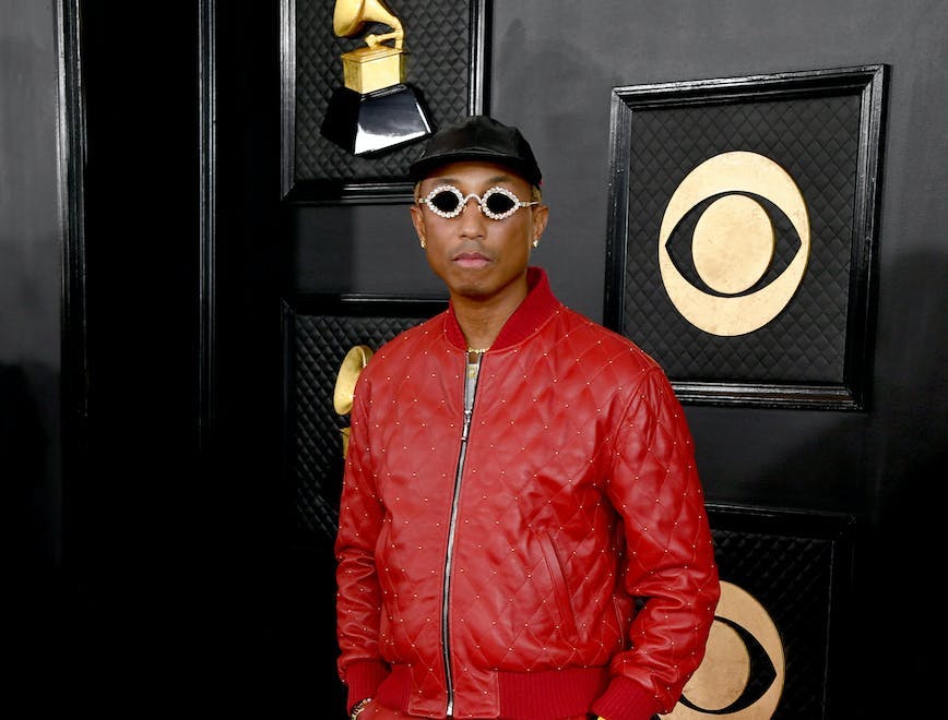 Pharrell Williams ai Grammy Awards 2023 (Getty Images)