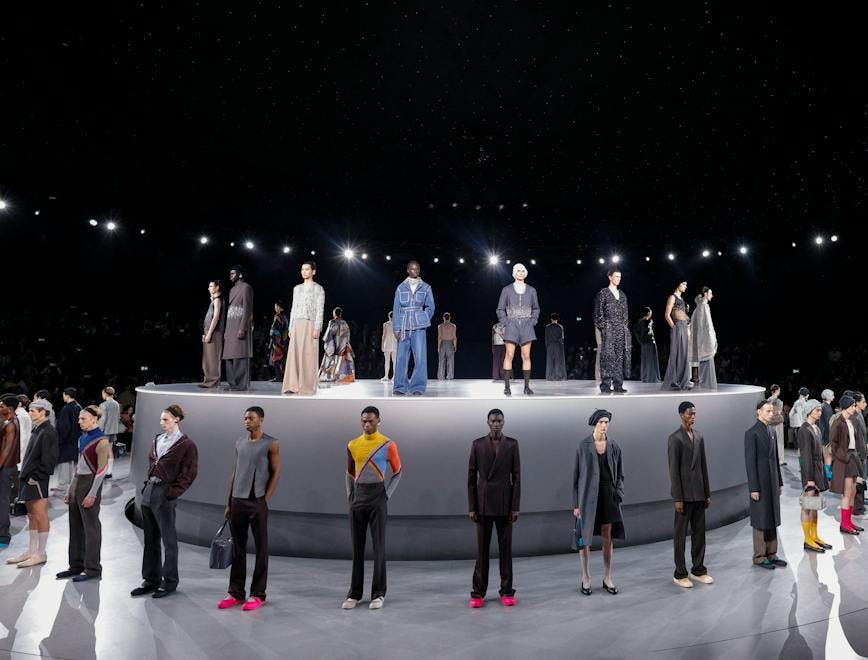Dior la sfilata uomo autunno inverno 2024-25 alla Paris Fashion Week