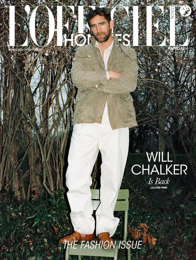 L'Officiel Hommes Italia - Spring 2024  n. 32 Marzo - Will Chalker Cover