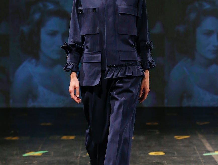 human person apparel clothing runway fashion