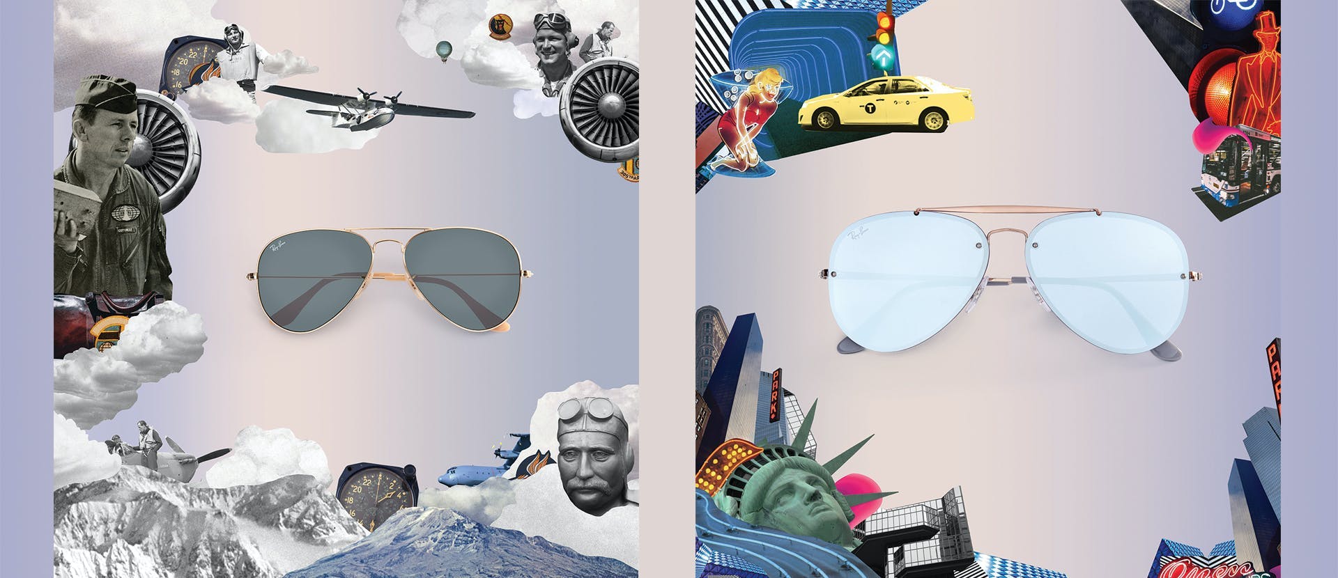 accessories accessory sunglasses poster advertisement collage human person head