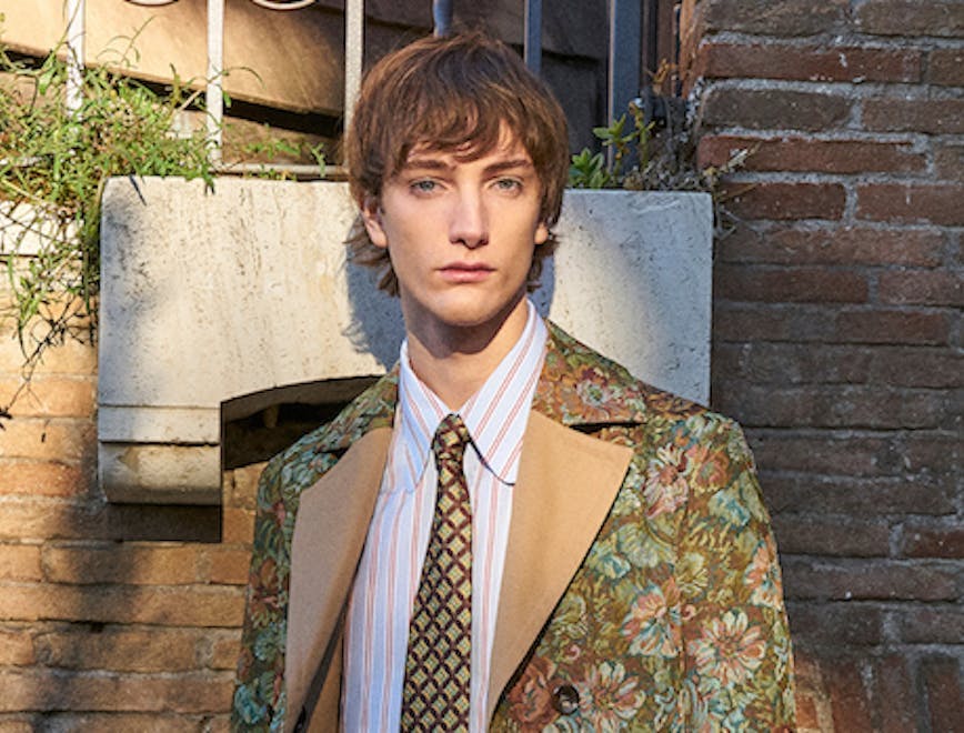 accessories tie person human home decor necktie clothing coat overcoat suit