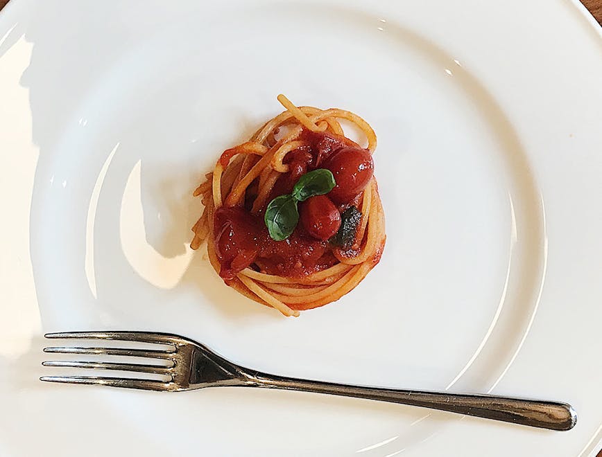 food pasta spaghetti dish meal