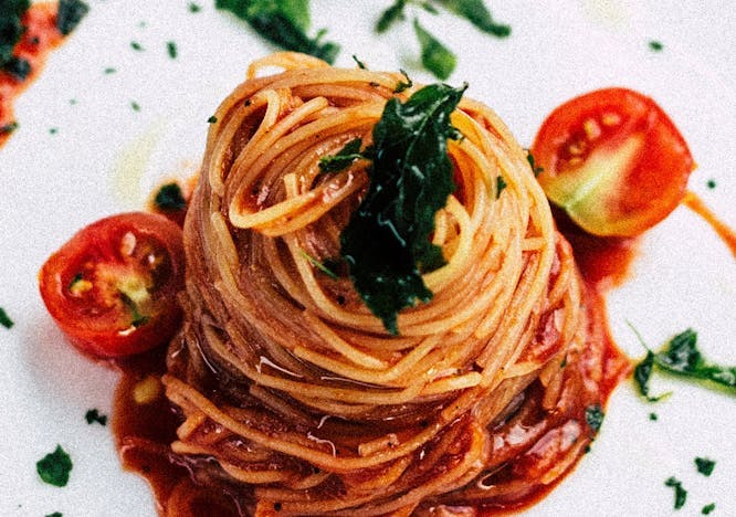 spaghetti food pasta noodle lobster sea life seafood animal