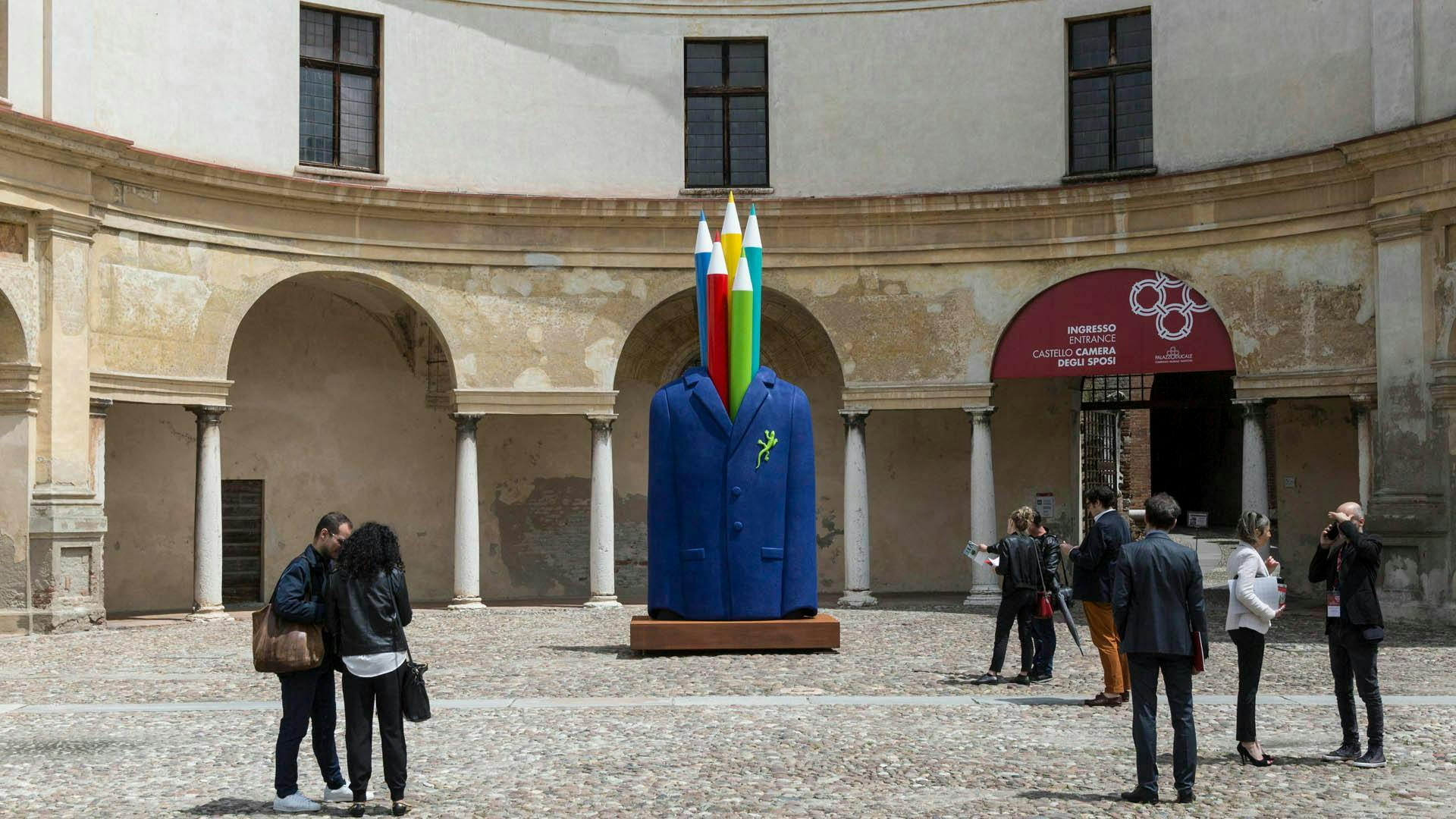 L'artista invisibile si rivela alla città di Mantova