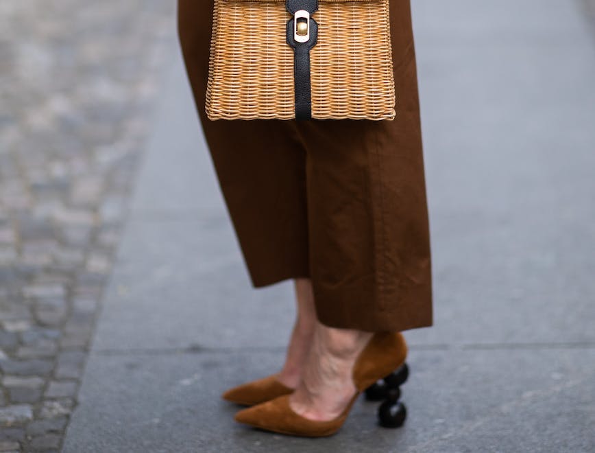 berlin clothing apparel person human bag handbag accessories footwear shoe purse