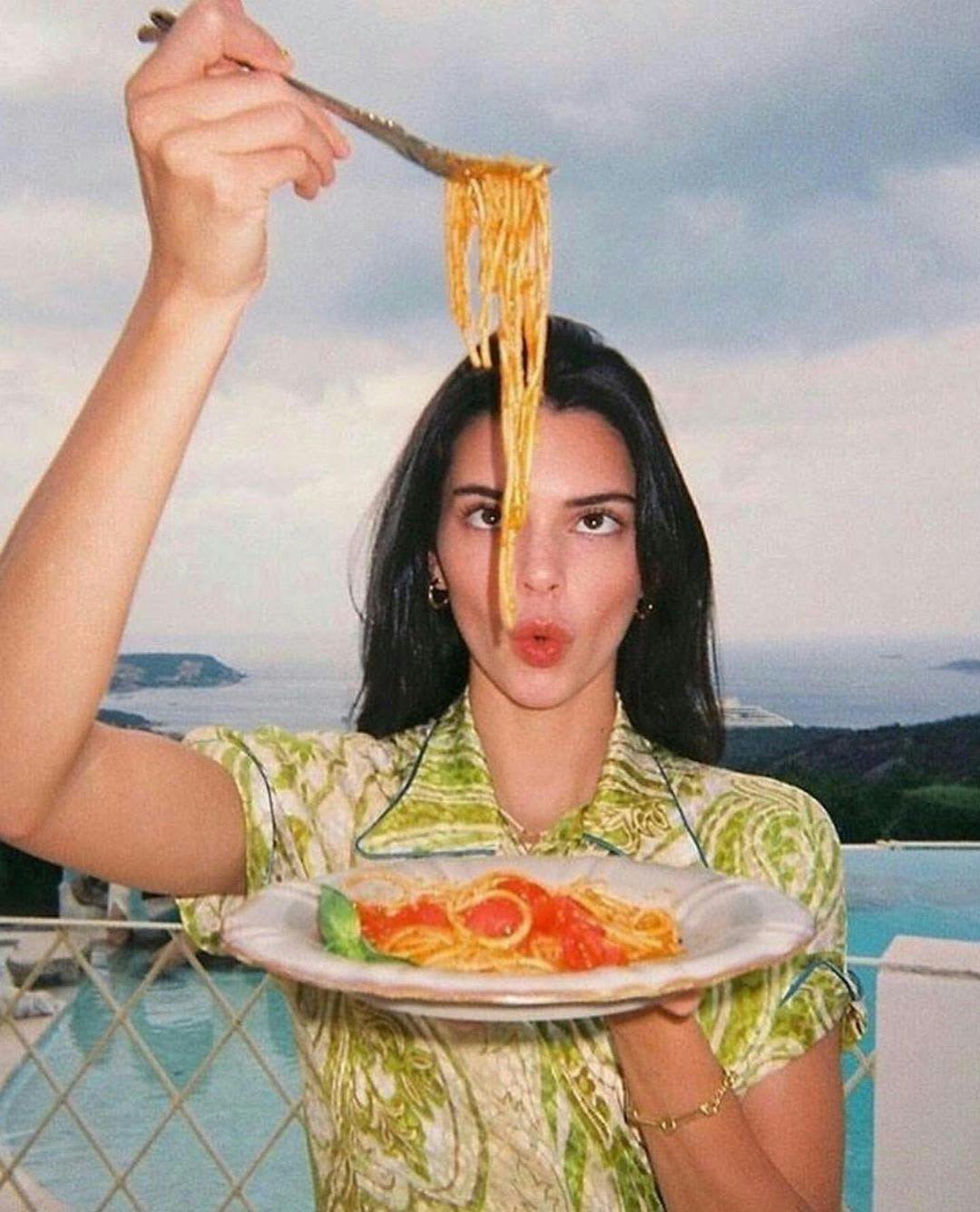 person human pasta noodle food