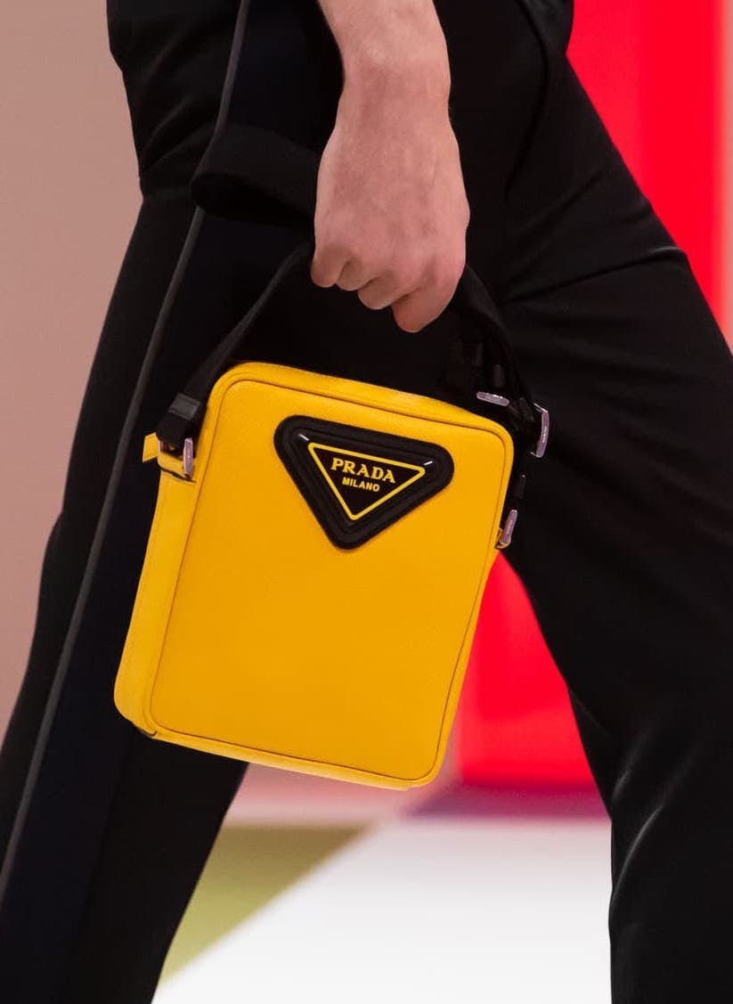 person human bag briefcase