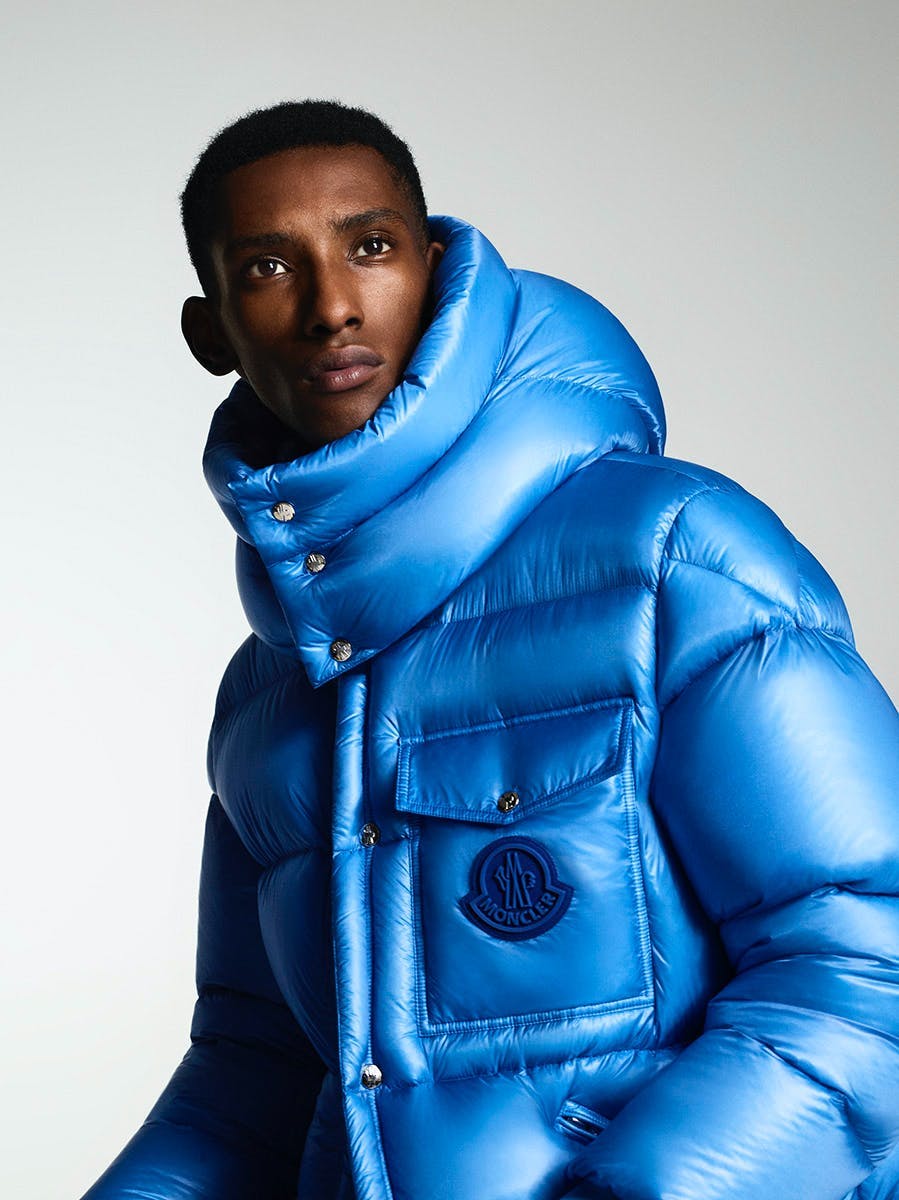 apparel clothing coat jacket person human