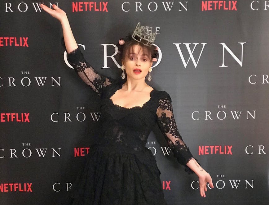 The Crown Helena Bonham Carter Principessa Margaret