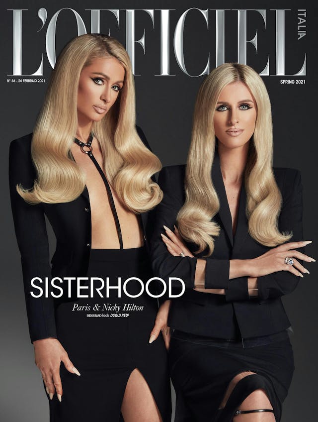 La cover Sisterhood di Paris e Nicky Hilton 