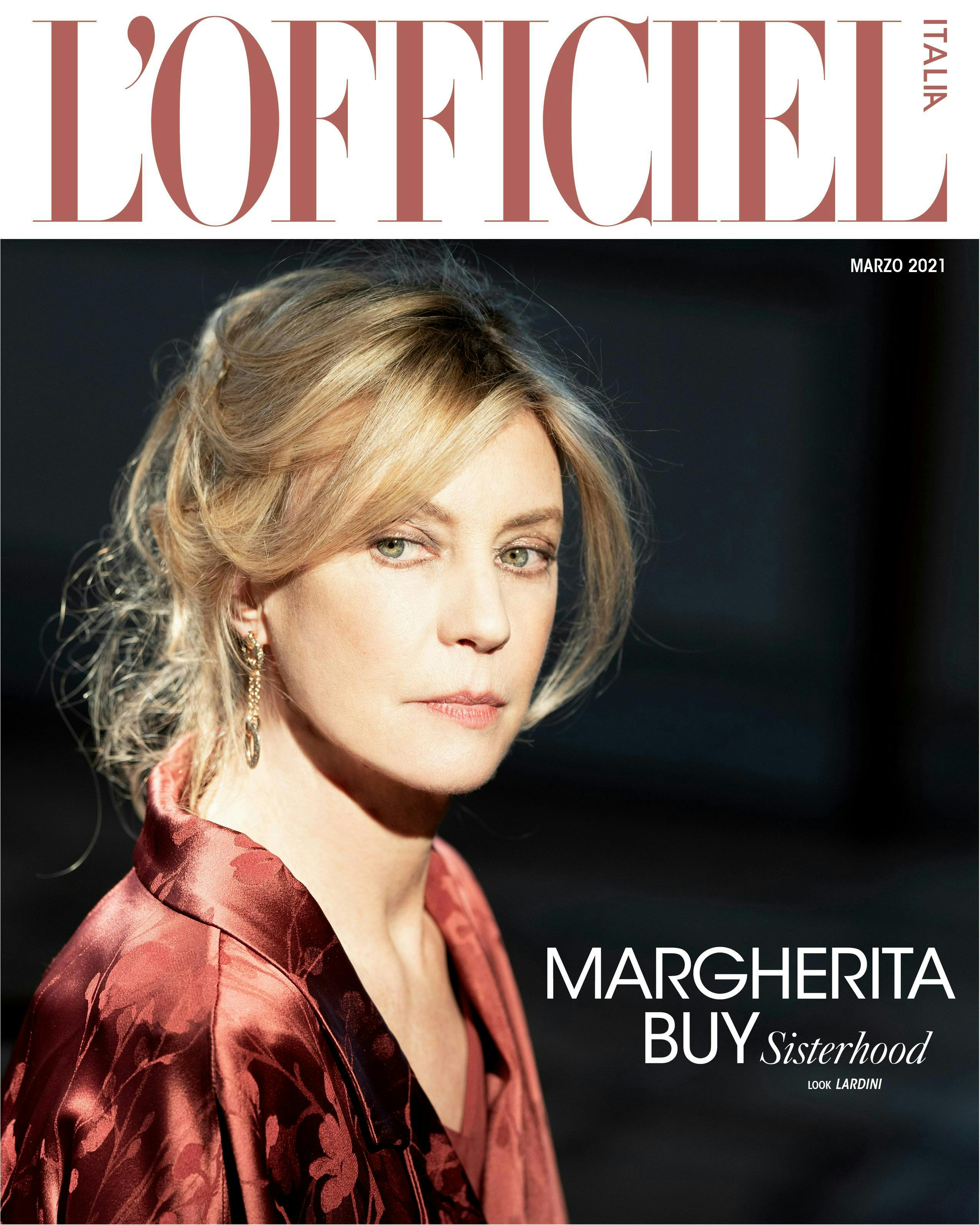 Foto cover Margherta Buy attrice italiana - L'Officiel Italia 