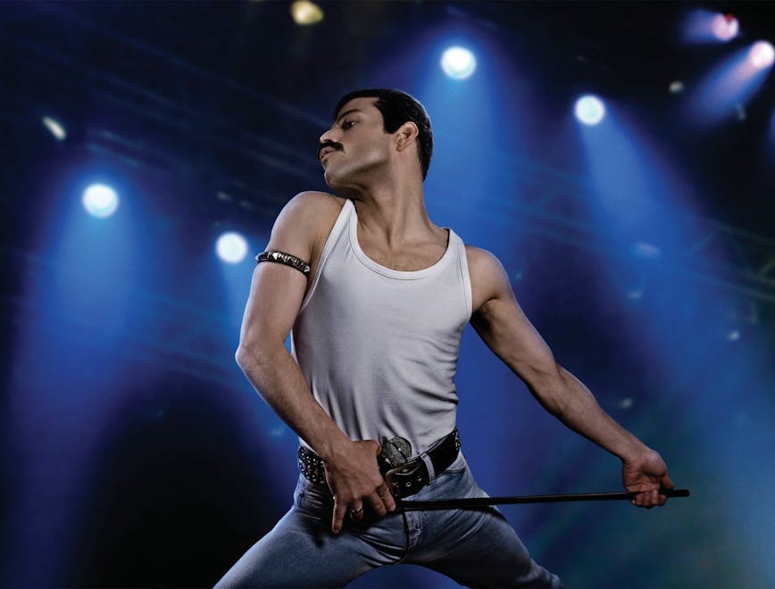 Rami Malek in Bohemian Rhapsody 