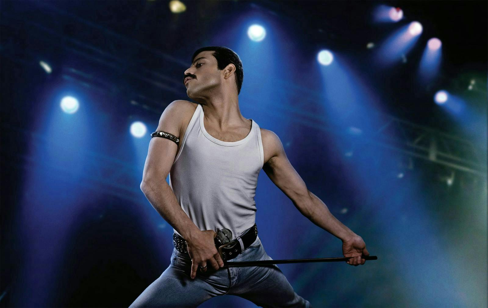 Rami Malek in Bohemian Rhapsody 