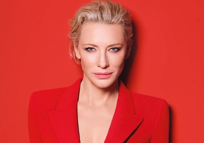 Ritratto dell'attrice Cate Blanchett