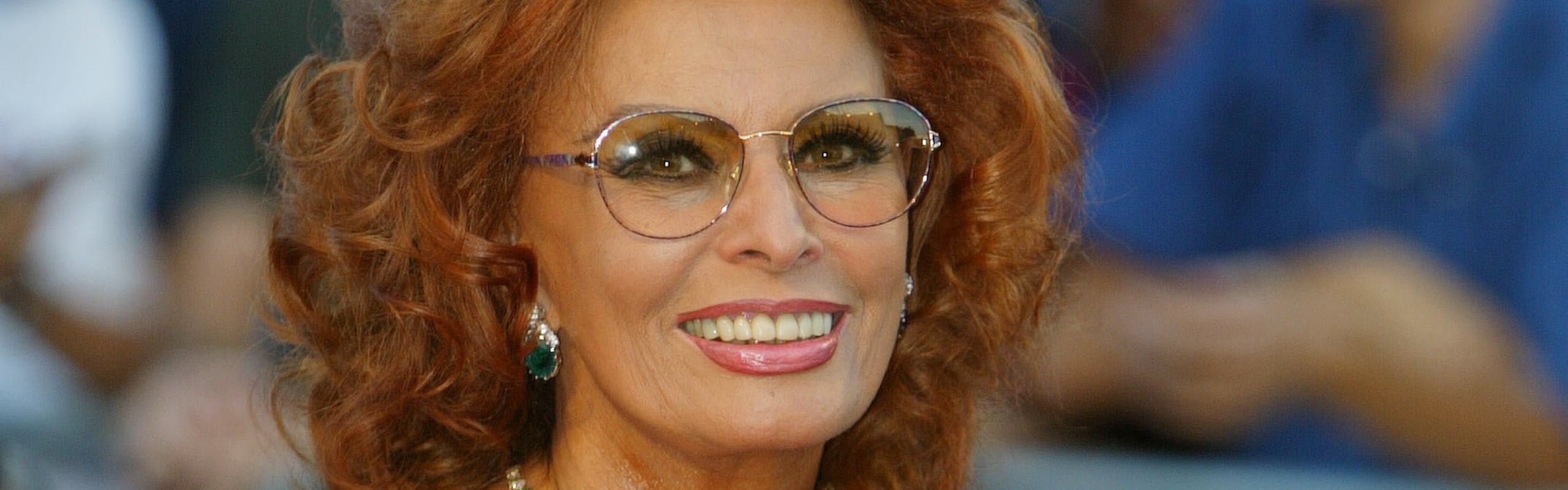 Nella foto Un ritratto di Sophia Loren 