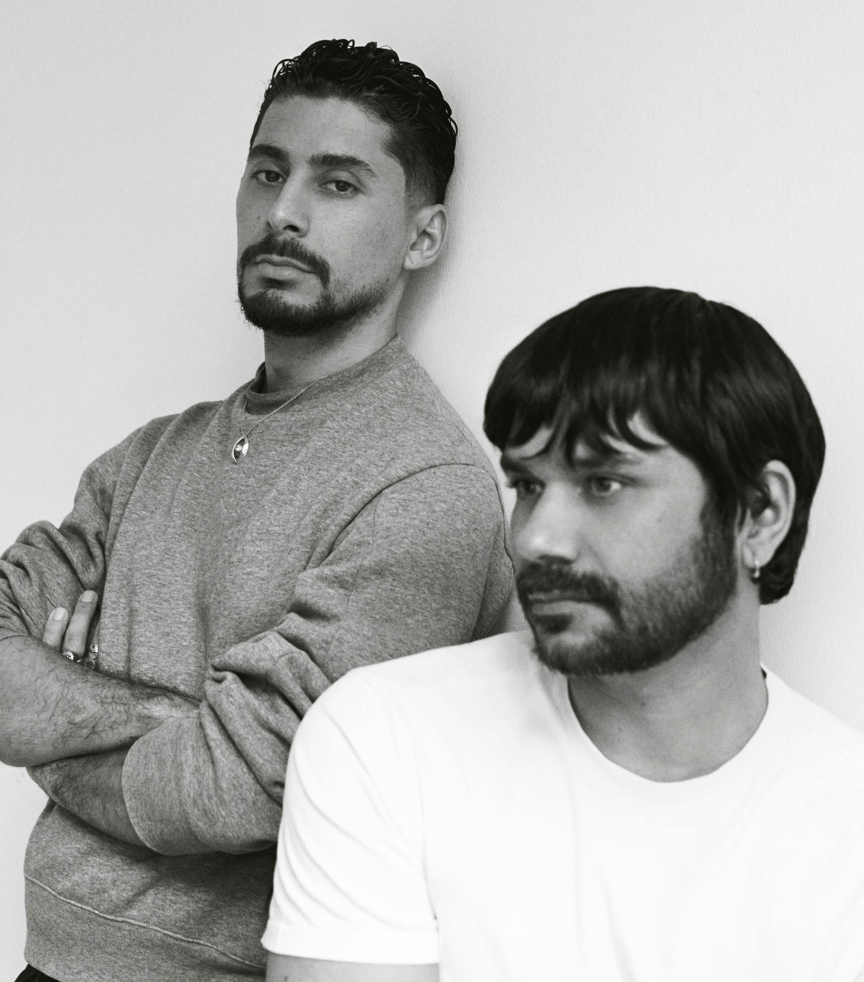 Nella foto un ritratto di Serhat Işık e Benjamin A. Huseby i nuovi direttori creativi di Trussardi