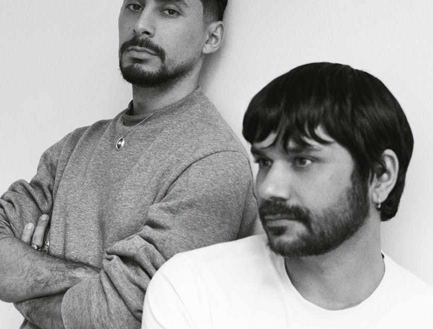 Nella foto un ritratto di Serhat Işık e Benjamin A. Huseby i nuovi direttori creativi di Trussardi