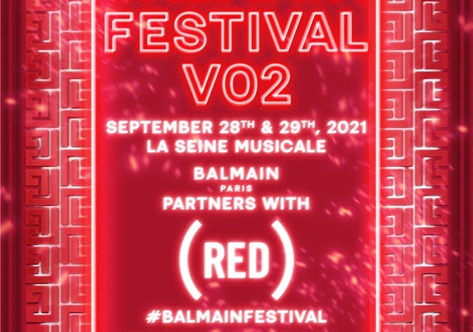 Balmain Festival 2021 a Parigi