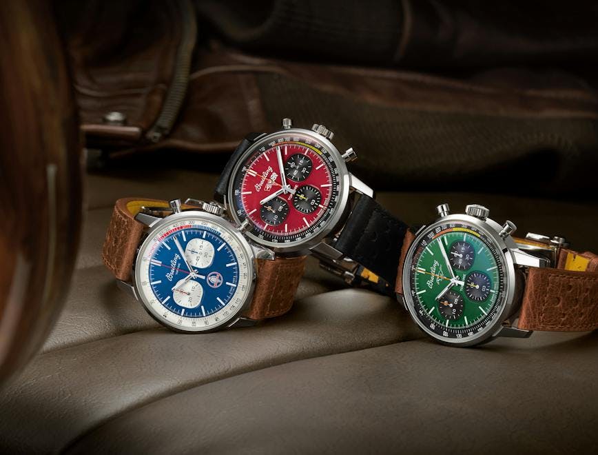 Nella foto gli orologi Breitling Top Time Classic Cars