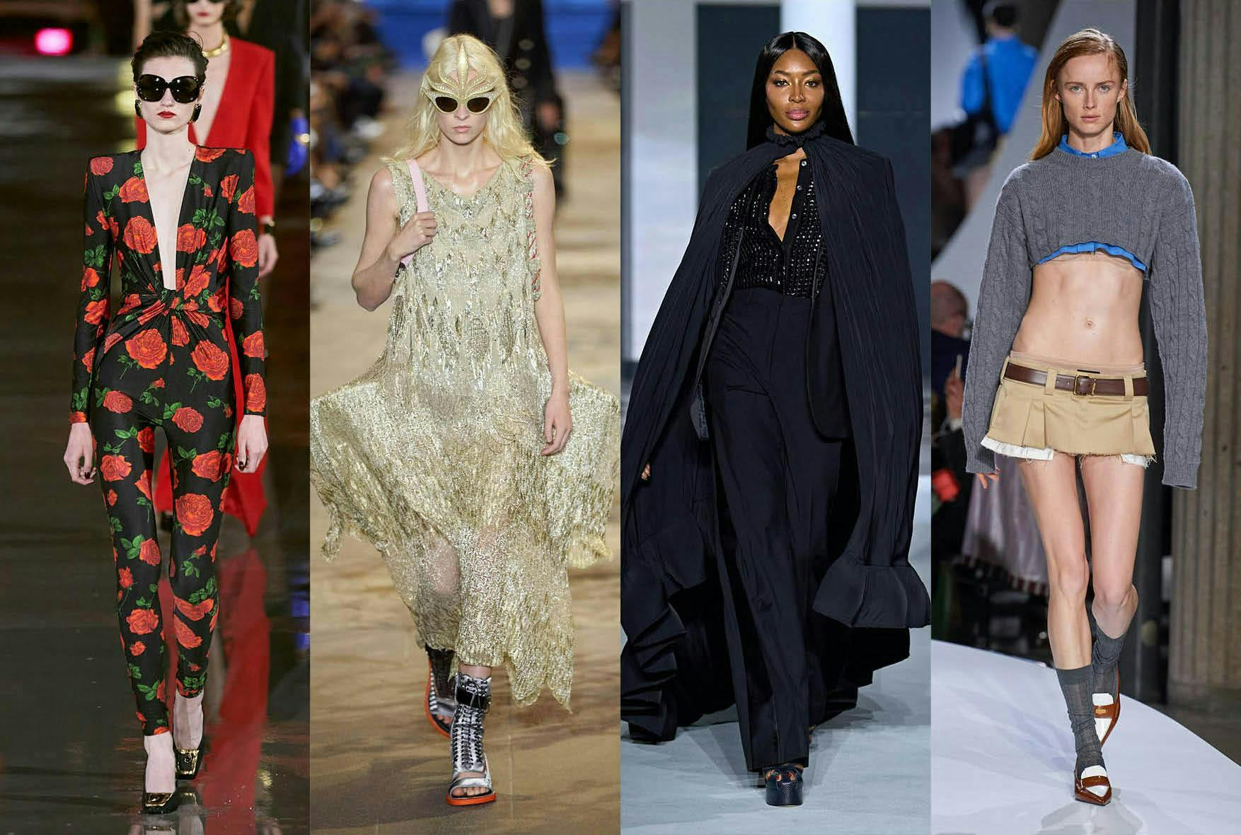 Nella foto Le tendenze e i trend moda donna dalle sfilate Primavera Estate 2022