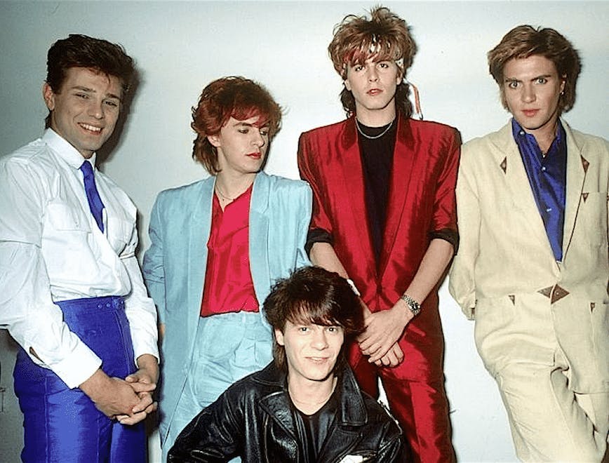 La band inglese Duran Duran neglia anni '80