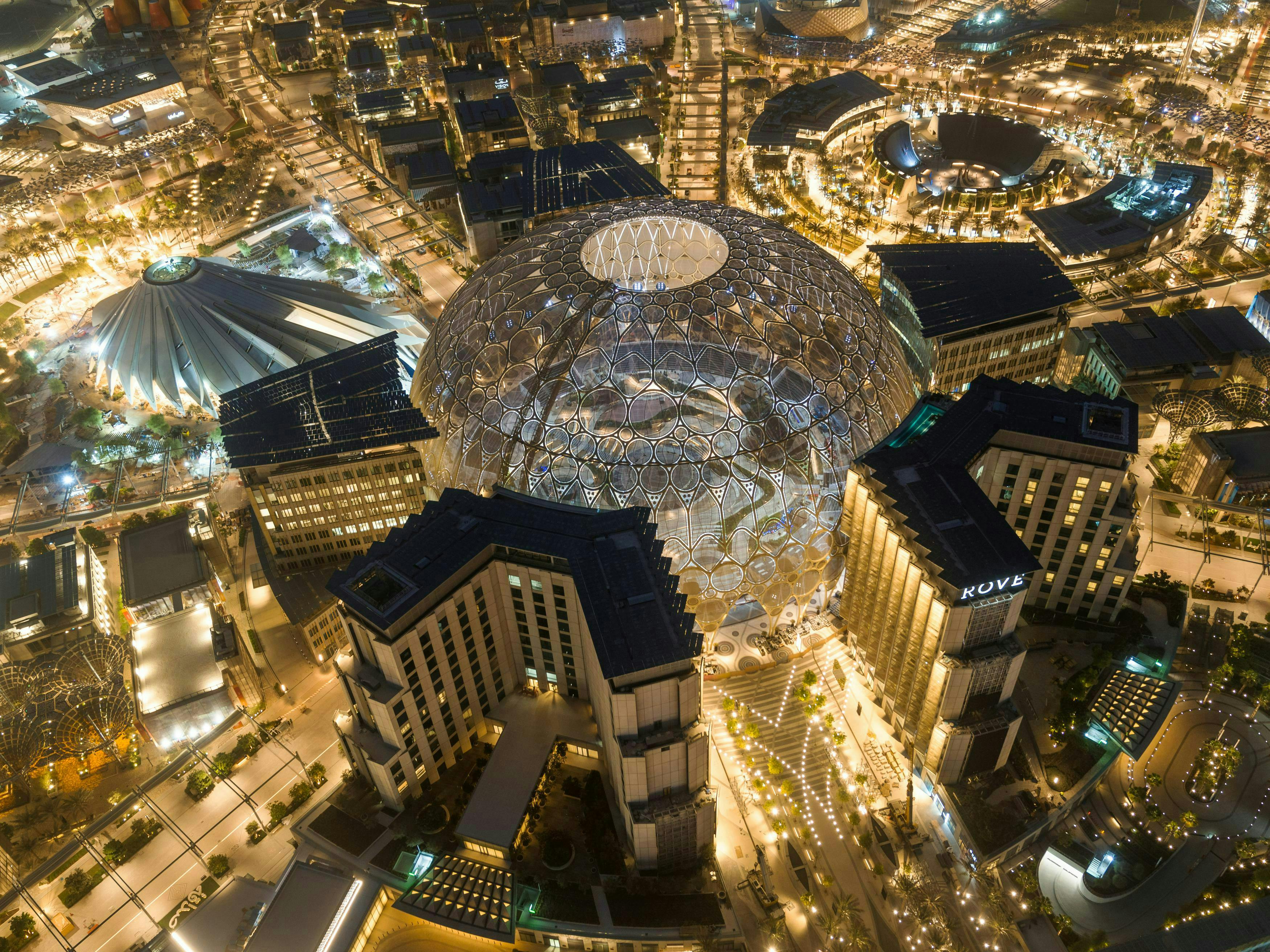 Expo Dubai 2020, il dome Al Wasl