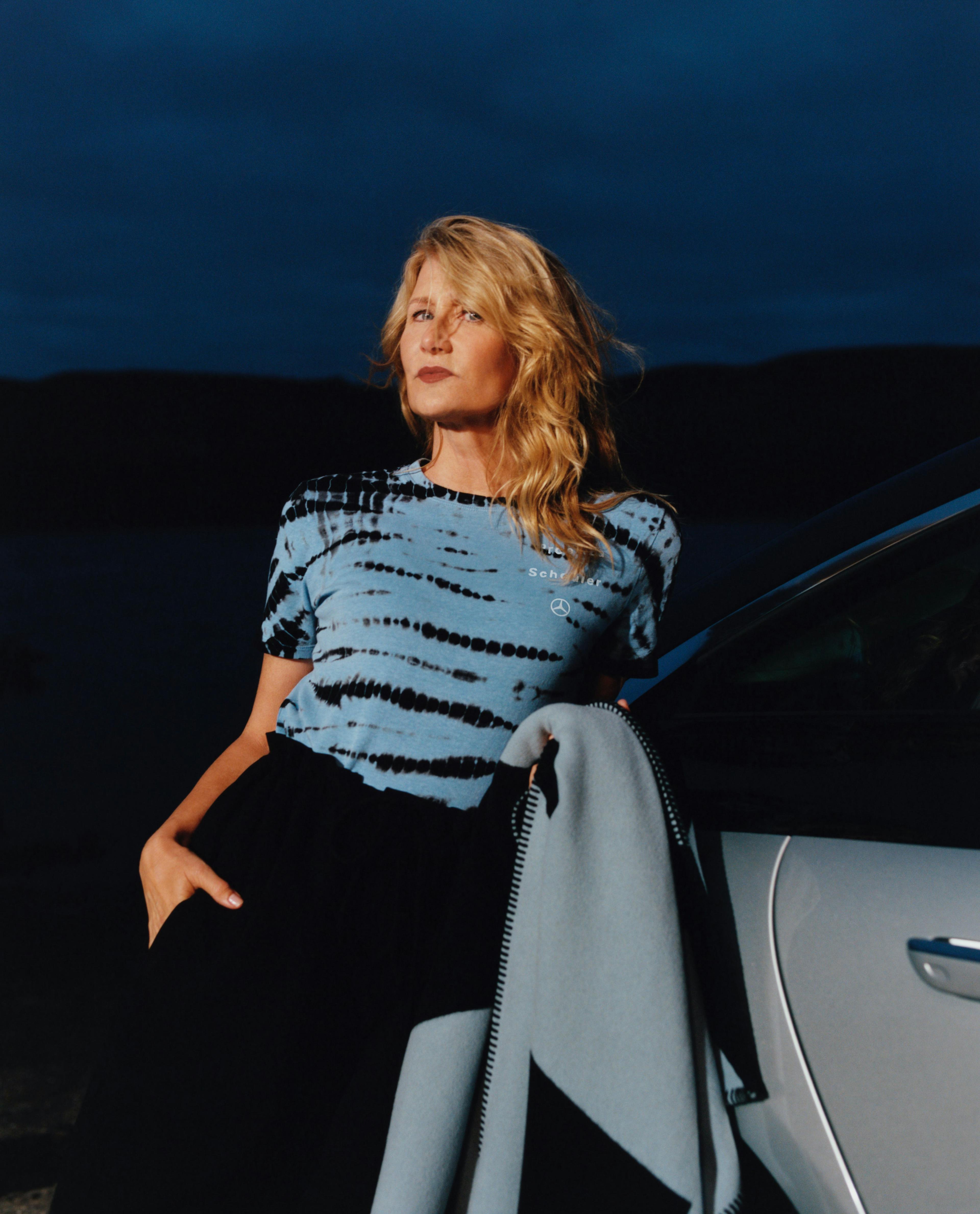  Laura Dern in “The Power of Two” la campagna di Mercedes-Benz x Proenza Schouler
