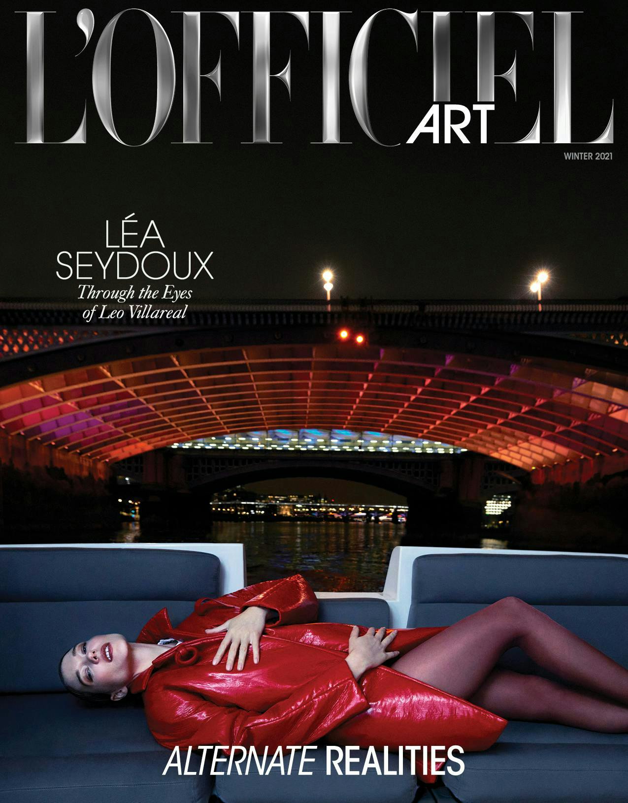 Nella foto Léa Seydoux indossa total look LOUIS VUITTON 
