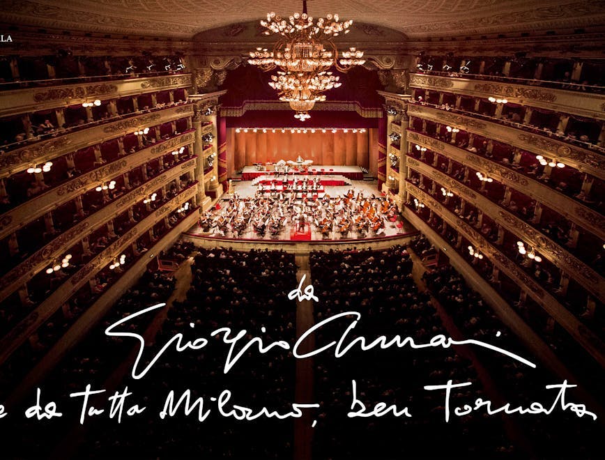 Giorgio Armani supporta il Teatro alla Scala di Milano 