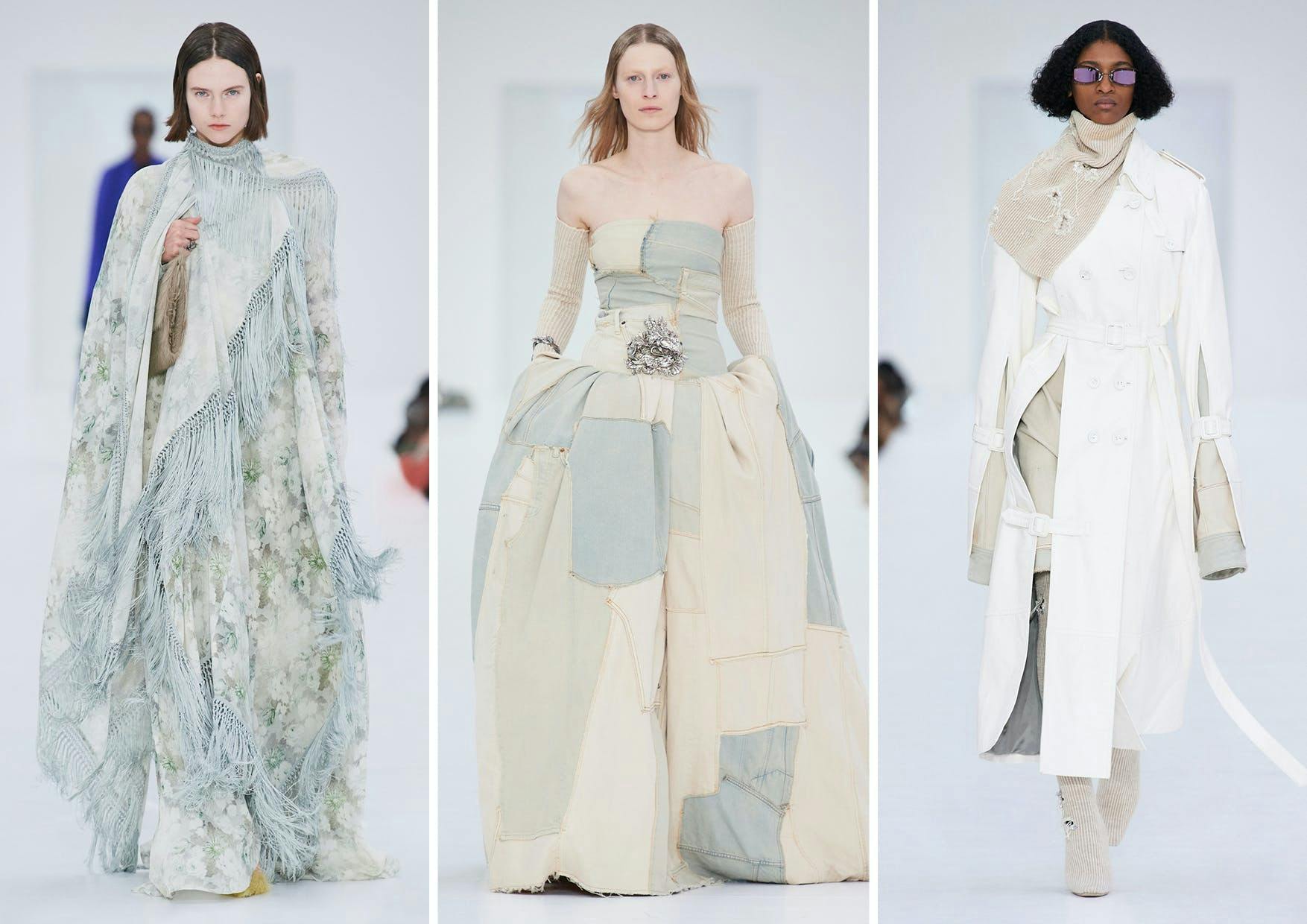Acne Studios la sfilata donna Autunno Inverno 2022-23 presentata alla Paris Fashion Week
