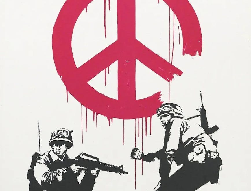 CND Soldiers, Banksy, 2005. 
