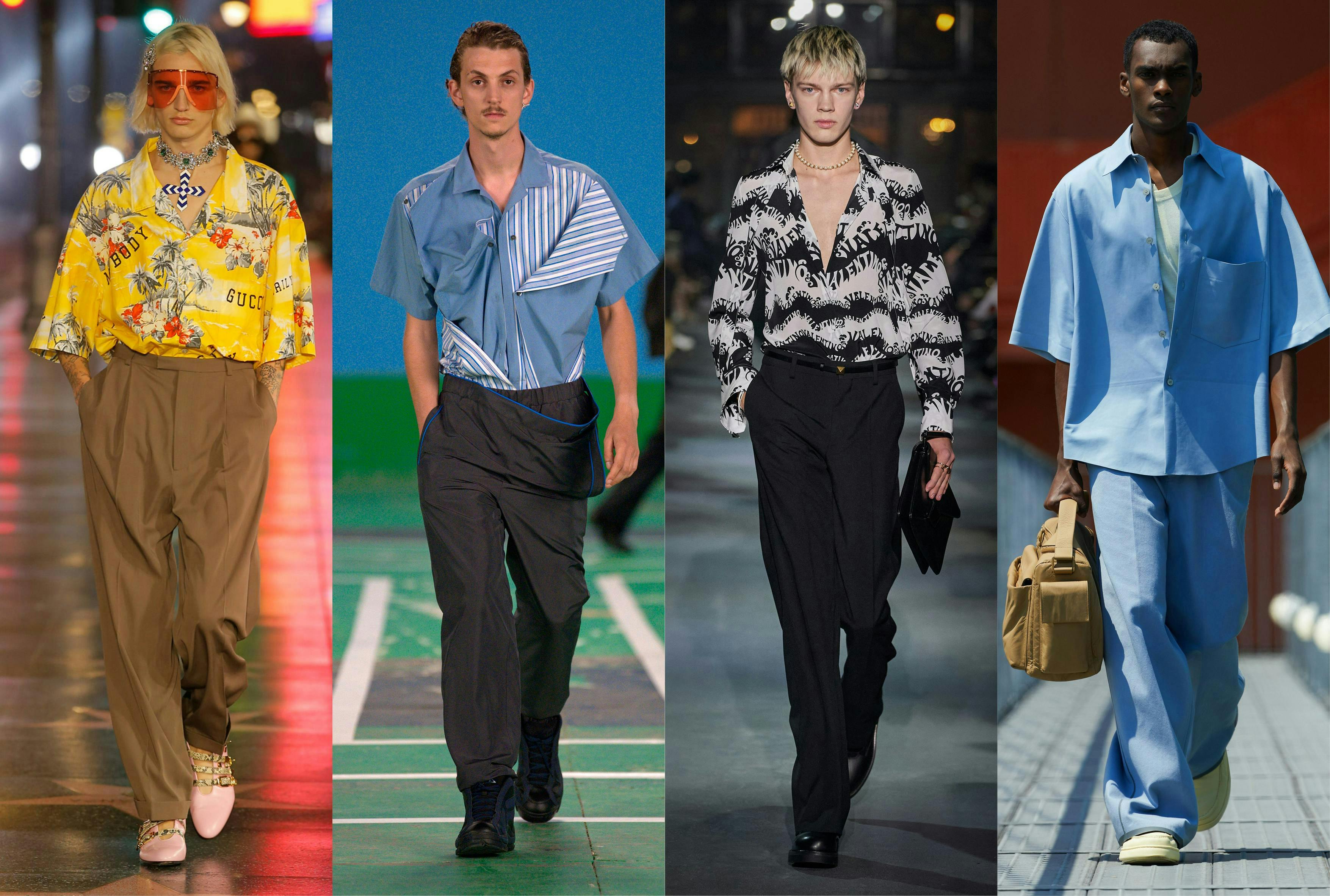 Le camicie di tendenza moda uomo primavera estate 2022