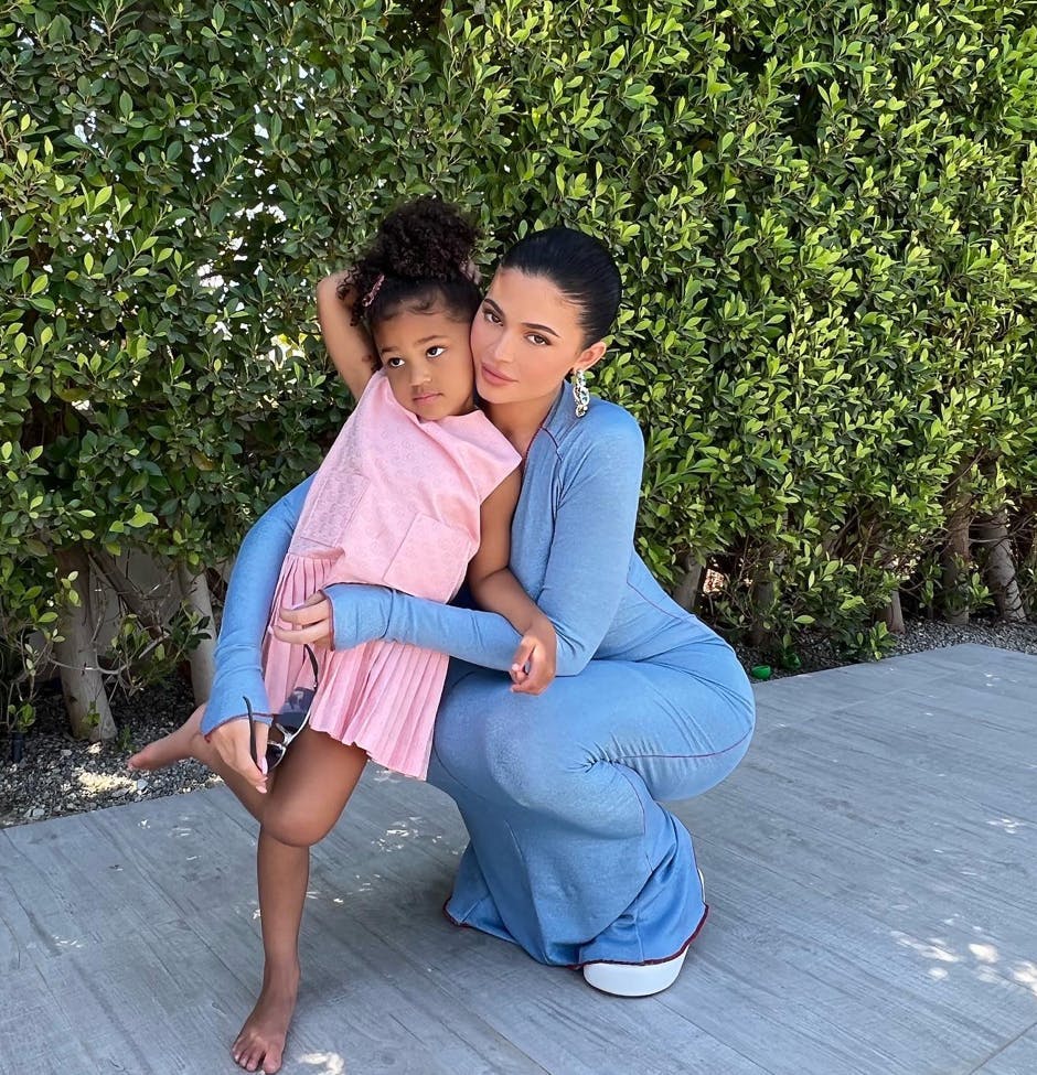 Kylie Jenner e la figlia Stormy