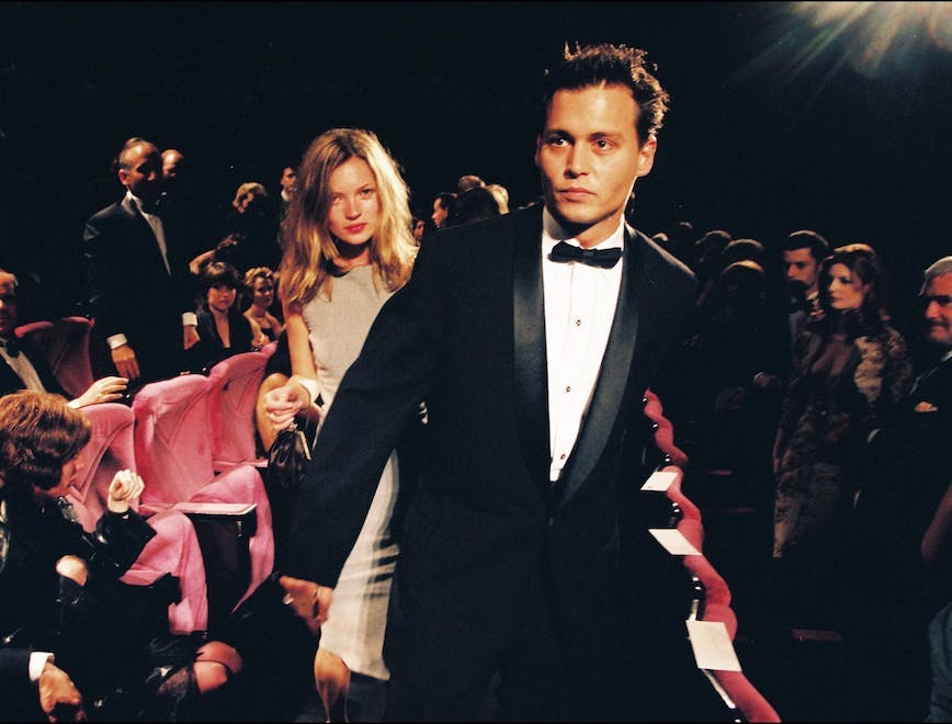 Johnny Depp e Kate Moss al Festival di Cannes. 