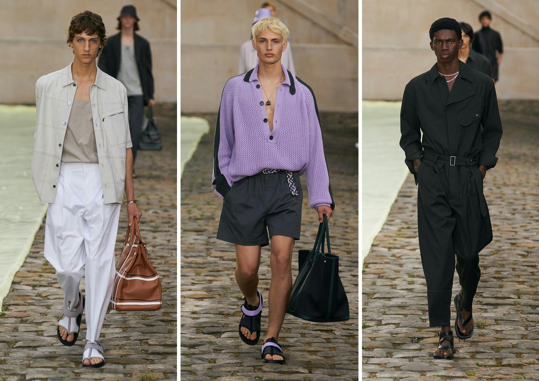 Hermès la sfilata uomo primavera estate 2023 alla Paris Fashion Week