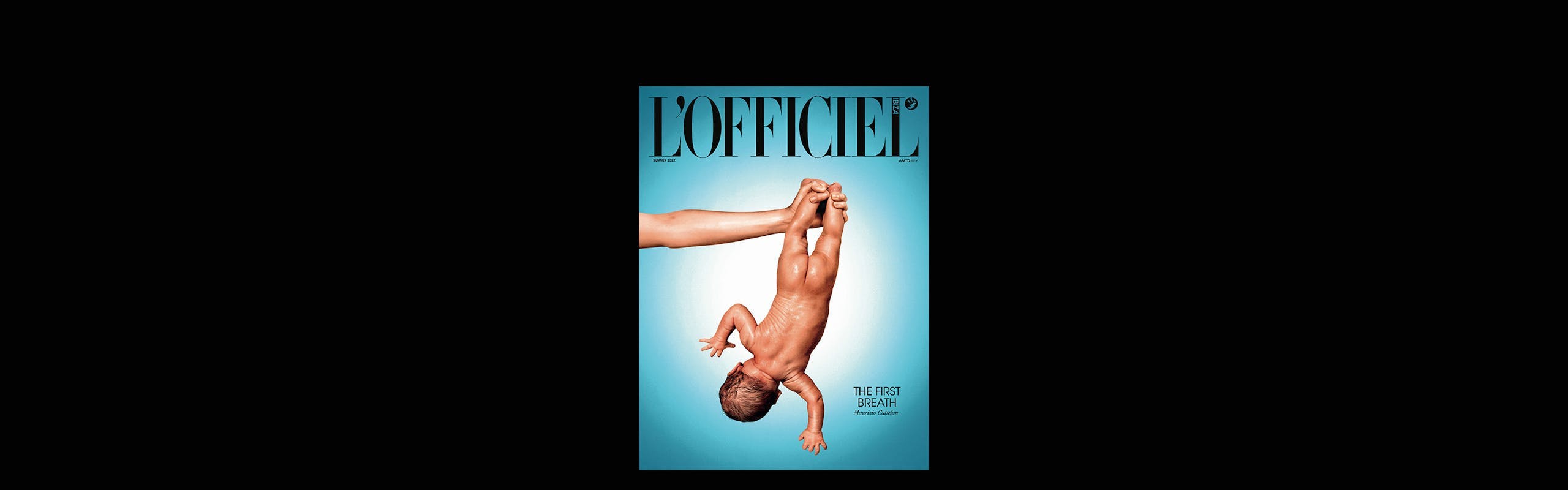 L'Officiel Ibiza - The First Breath by Maurizio Cattelan 