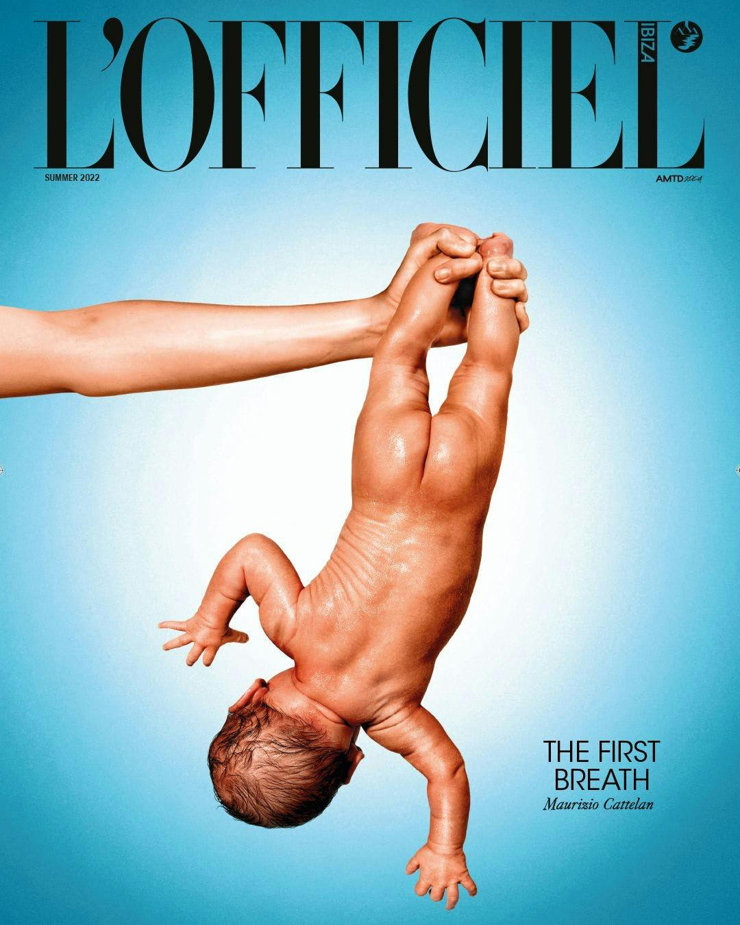 L'Officiel Ibiza - The First Breath by Maurizio Cattelan