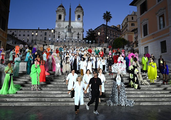 Valentino "The Beginning" la sfilata Haute Couture a Roma
