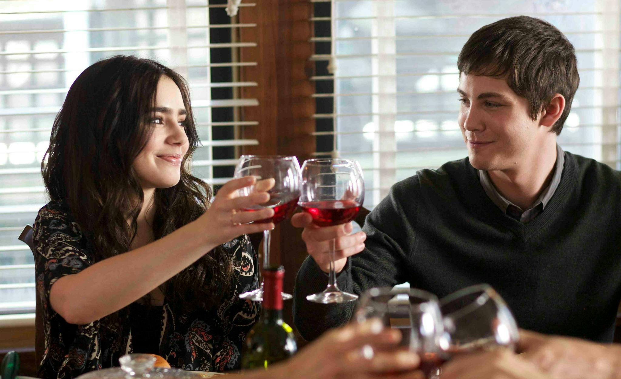 Film "Stuck in Love" con Lily Collins e Logan Lerman photo by Getty Images