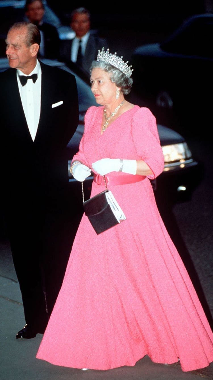 La Regina Elisabetta II insieme al marito, il Principe Filippo.