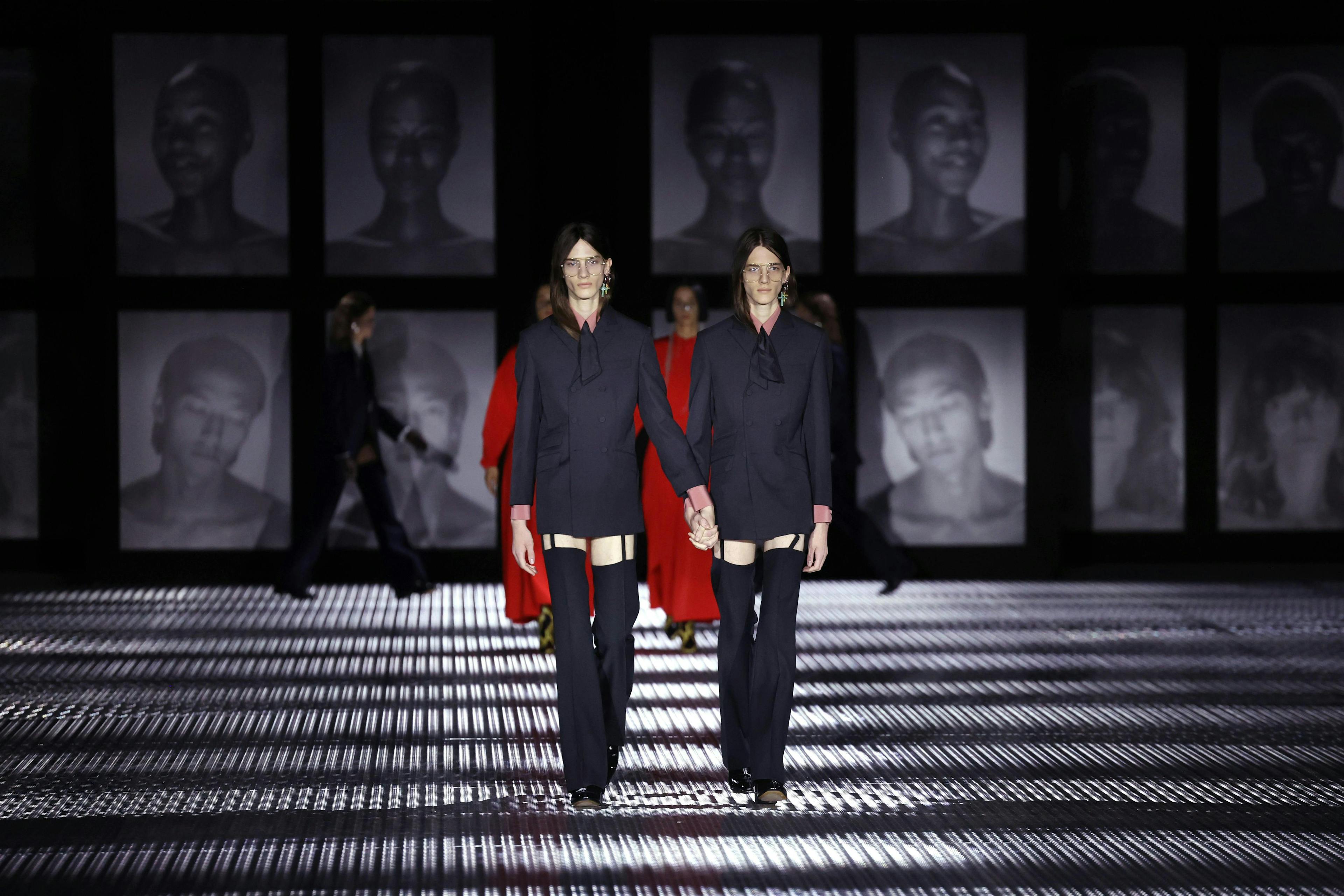 Gucci Twinsburg la sfilata alla Milano Fashion Week