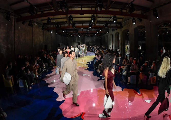 Bottega Veneta la sfilata Primavera Estate 2023 alla Milano Fashion Week