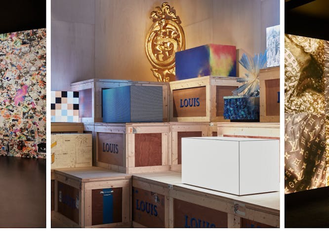 "200 TRUNKS, 200 VISIONARIES: THE EXHIBITION" Louis Vuitton, New York