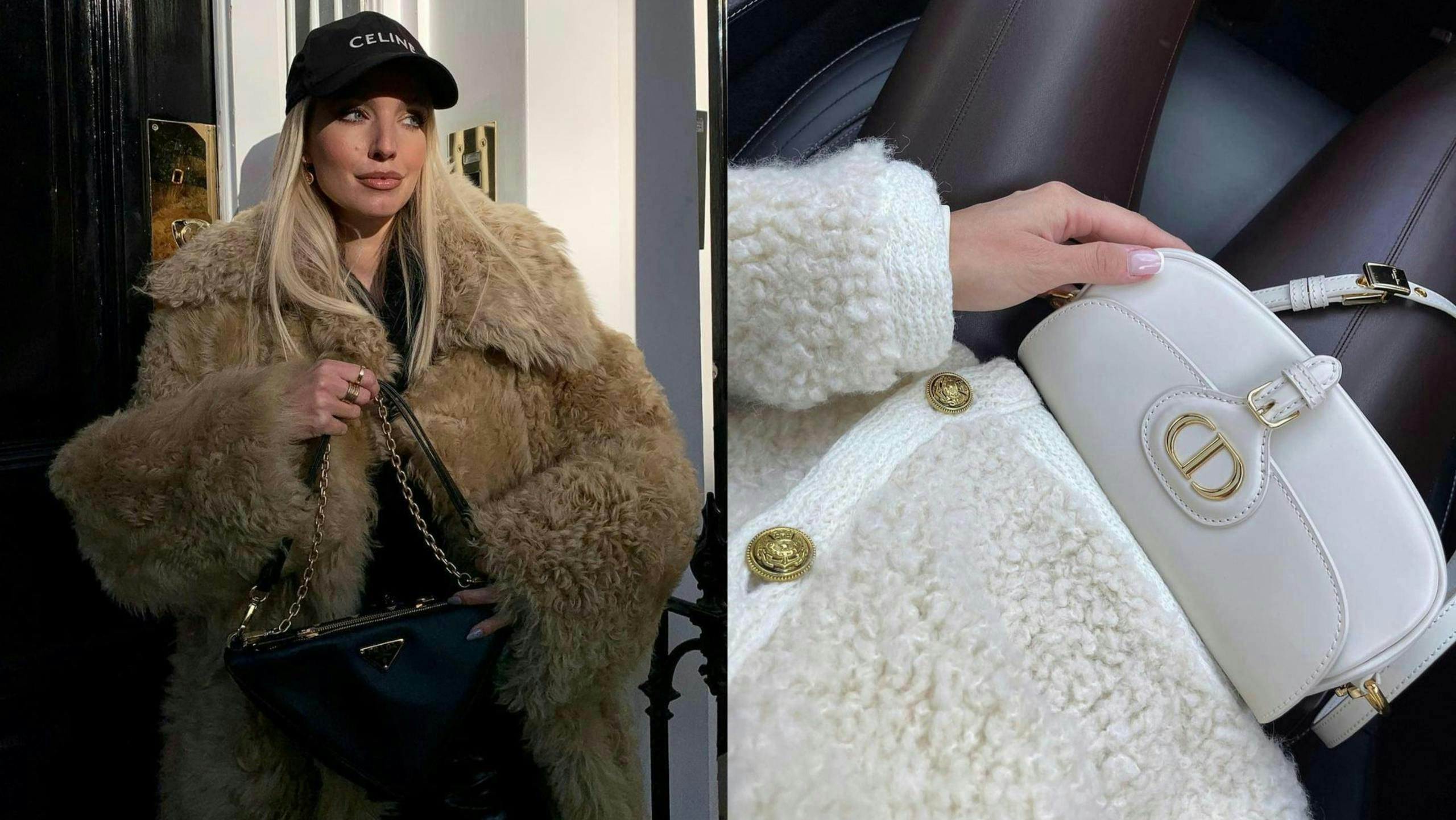 handbag bag accessories purse coat clothing cap hat wallet