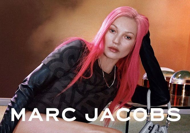 Kate Moss nella nuova campagna di Marc Jacobs.