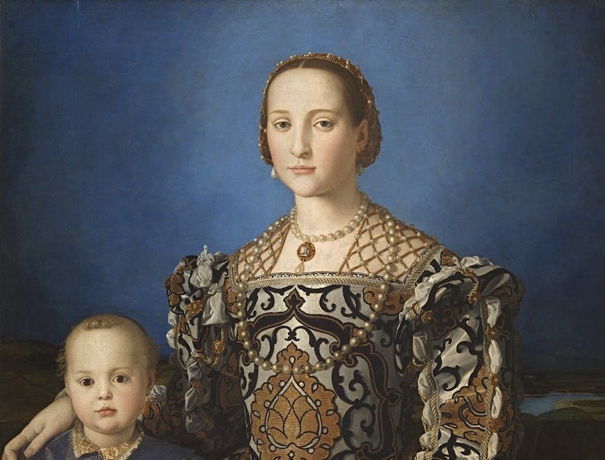 Bronzino: Ritratto di Eleonora da Toledo (Via @uffizigalleries)