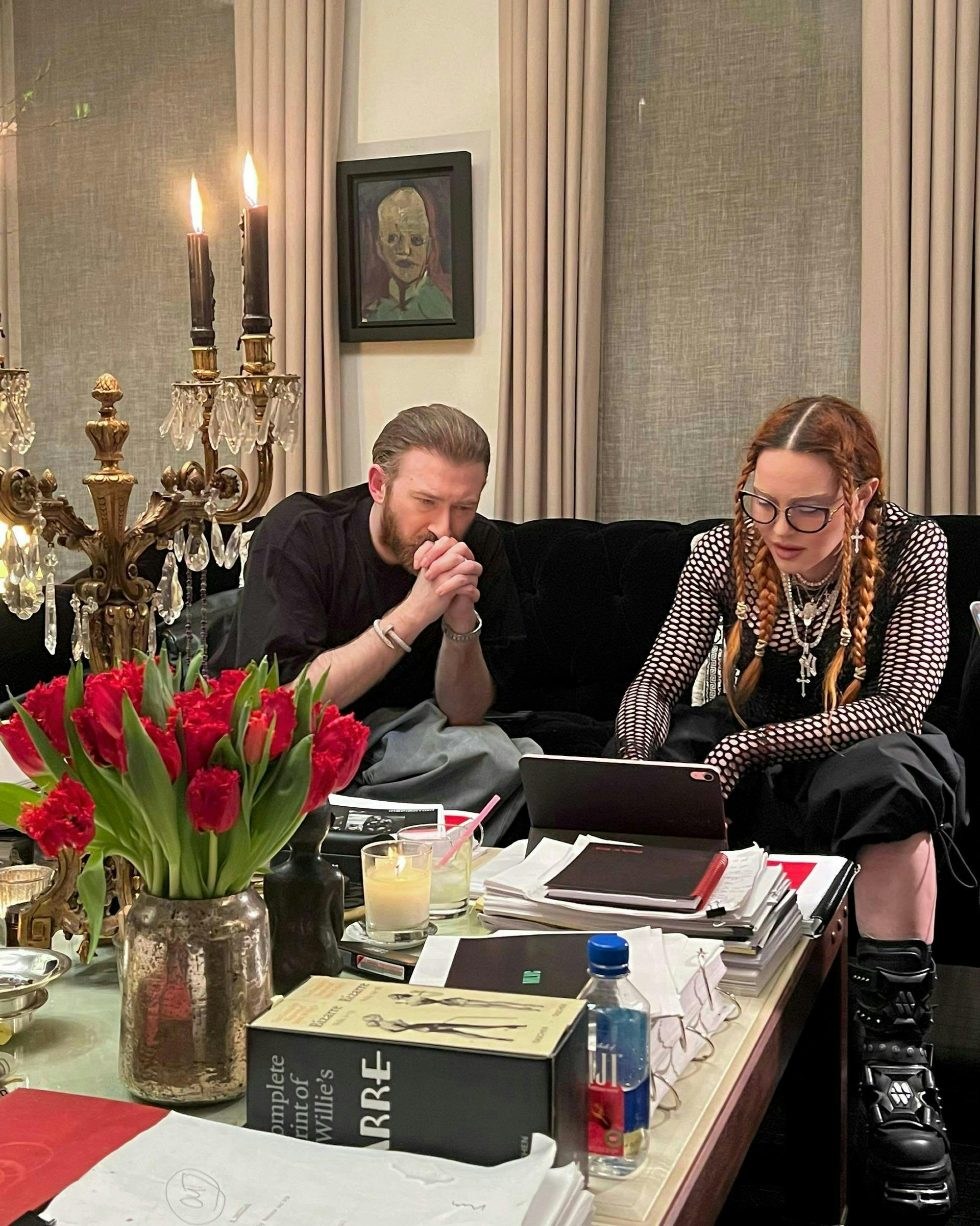 Guram Gvasalia Direttore Creativo di Vetements insieme a Madonna (photo courtesy of Vetements)