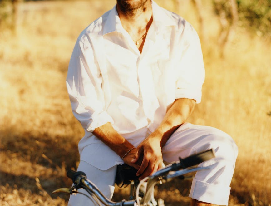 face head person photography portrait adult male man bicycle sitting